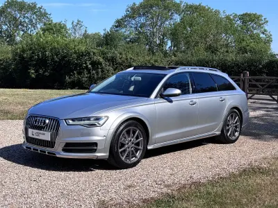 Used Audi A6 Allroad Sport 272 HP (200 kW) 2015 Silver Estate