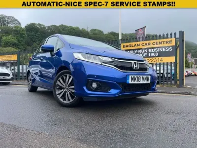 Begagnad Honda Jazz EX 102 HK (75 kW) 2018 Blå Halvkombi