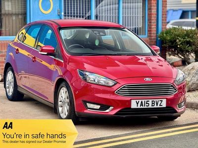 Red Used 2015 Ford Focus Titanium Hatchback | £4,250 (Fair price)