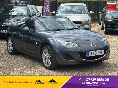 Used Mazda MX5 126 HP (92 kW) 2009 Grey Cabriolet