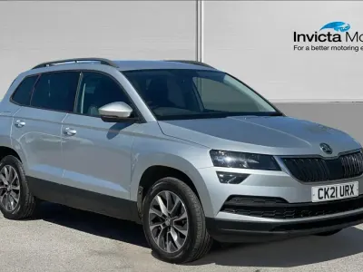 Used Skoda Karoq SE Drive 150 HP (110 kW) 2021 Silver SUV