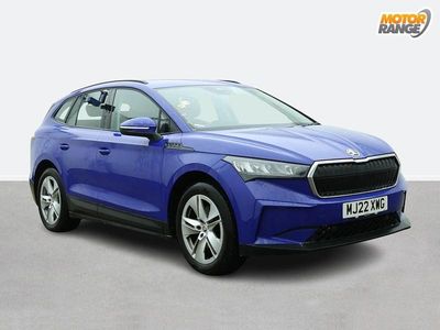 Used Skoda Enyaq iV ecoSuite 131 kW (179 HP) 2022 Blue SUV
