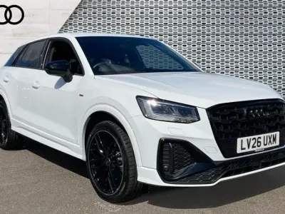 Used Audi Q2 Black Edition 150 HP (110 kW) 2026 White SUV