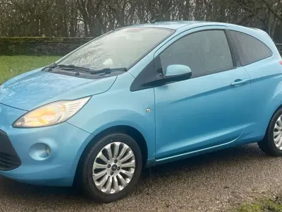Used Ford Ka Zetec 2012 Blue Hatchback