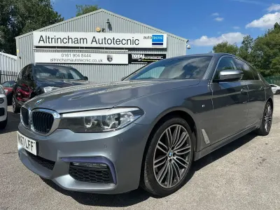 Used BMW 530 M Sport 2017 Blue Sedan