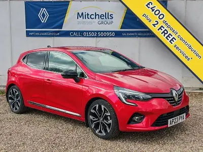 Usado Renault Clio V Techno 145 HP (106 kW) 2023 Vermelho Citadino