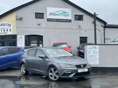 Used Seat Leon FR 125 HP (91 kW) 2018 Grey Hatchback