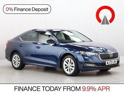 Begagnad Skoda Octavia SE L 150 HK (110 kW) 2022 Blå Halvkombi
