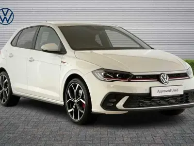 New VW Polo GTI 207 HP (152 kW) 2026 White Hatchback
