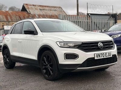 Used VW T-Roc Black Edition 150 HP (110 kW) 2020 White SUV