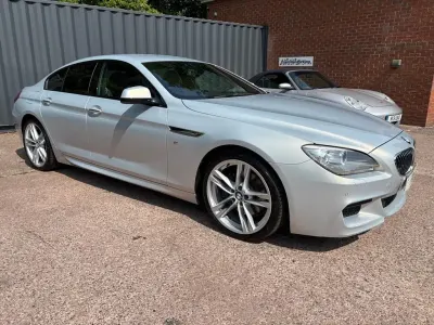 Used BMW 640 M Sport 313 HP (230 kW) 2014 Silver Coupe
