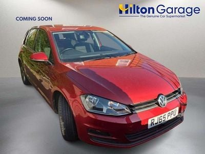 Used VW Golf VII Match 2015 Red Hatchback