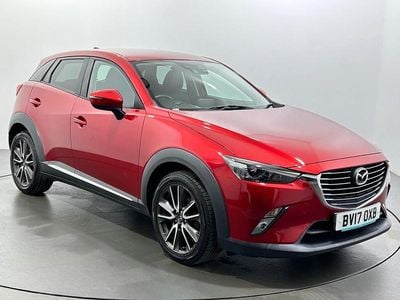 Red Used 2017 Mazda CX-3 Inclusive SUV | £10,346 (Fair price)