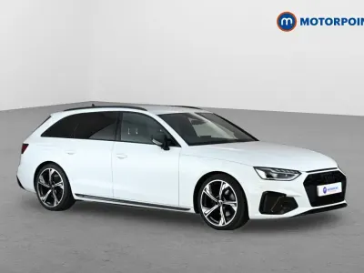 Used Audi A4 Black Edition 2023 White Estate