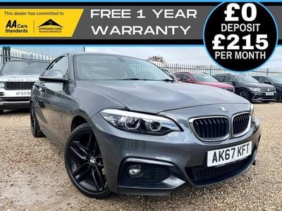 Used BMW 218 M Sport 2017 Grey Coupe