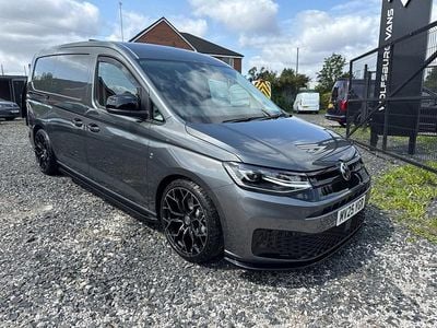 Grey New 2025 VW Caddy Maxi Pro MPV | £37,000 (Expensive)