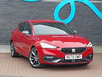 Used Seat Leon FR First Edition 150 HP (110 kW) 2020 Red Hatchback