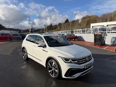 Used VW Tiguan R-line 150 HP (110 kW) 2021 White SUV
