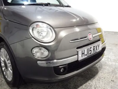 Używany Fiat 500C S 69 KM (50 kW) 2015 Szary Kabriolet