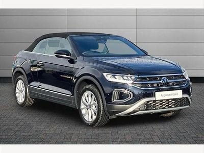New VW T-Roc Cabriolet Style 150 HP (110 kW) 2025 Black Cabriolet