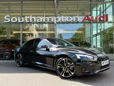 Used Audi A5 Black Edition 147 HP (108 kW) 2023 Black Coupe