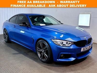 Used BMW 420 M Sport 184 HP (135 kW) 2014 Blue Coupe
