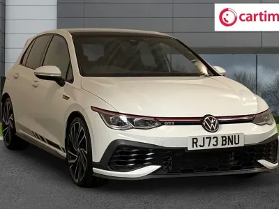 Second-hand VW Golf VIII GTI Clubsport 300 CP (220 kW) 2023 Alb Hatchback