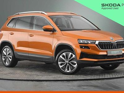 Used Skoda Karoq SE L 110 HP (80 kW) 2023 Phoenix orange metallic SUV