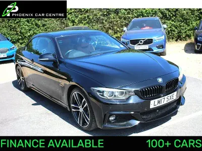 Used BMW 430 Cabriolet M Sport 258 HP (189 kW) 2017 Black sapphire metallic paint Cabriolet