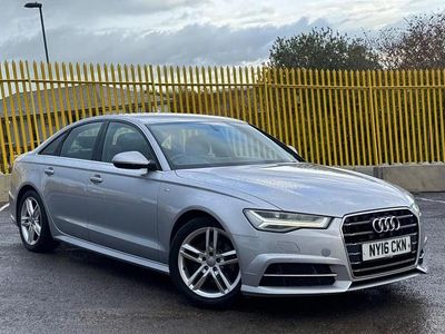 Silver Used 2016 Audi A6 S-Line Sedan | £7,994 (Fair price)