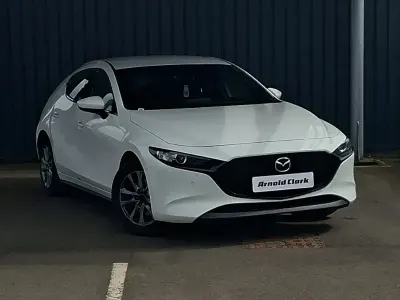 Used Mazda 3 122 HP (89 kW) 2022 White Hatchback
