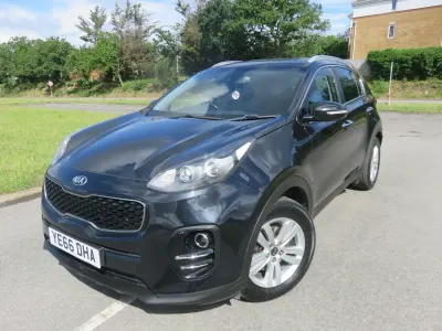 Used Kia Sportage 136 HP (100 kW) 2017 Black SUV