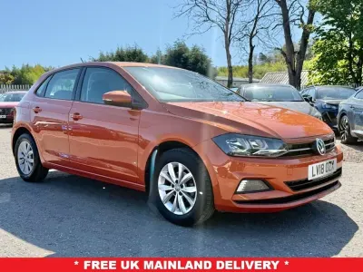 Używany VW Polo SE 95 KM (69 kW) 2018 Pomarańczowy Hatchback