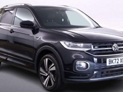 Used VW T-Cross R-line 150 HP (110 kW) 2022 Black SUV