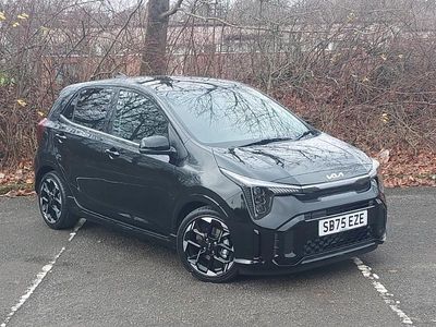 Premium paint midnight black New 2025 Kia Picanto GT-Line Hatchback | £16,498 (Fair price)