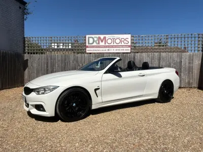 Begagnad BMW 430 Cabriolet M Sport 258 HK (189 kW) 2014 Vit Cab