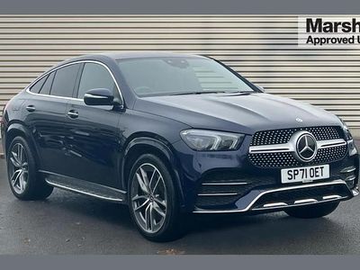 Blue Used 2021 Mercedes GLE350 AMG line SUV | £42,599 (A bit pricey)