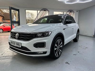 Używany VW T-Roc R-line 115 KM (84 kW) 2018 Biały SUV