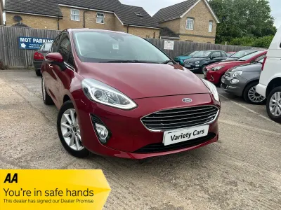 Used Ford Fiesta Titanium 95 HP (69 kW) 2020 Red Hatchback