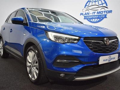 Used Vauxhall Grandland X Elite 130 HP (95 kW) 2020 Blue SUV