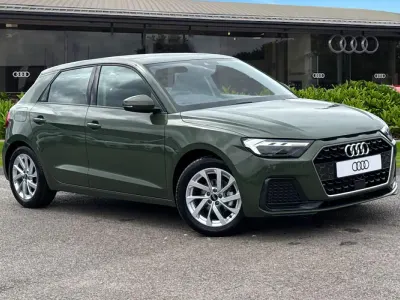 New Audi A1 Sportback Sport 2026 Green Hatchback