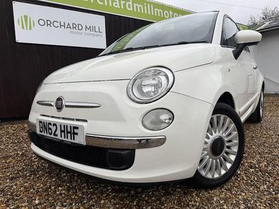 White Used 2012 Fiat 500 Lounge Hatchback | £3,995 (Fair price)