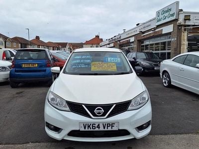 Used Nissan Pulsar Tekna 110 HP (80 kW) 2014 White Hatchback
