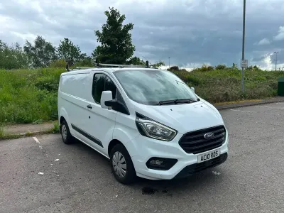 Used Ford Transit Custom Trend 130 HP (95 kW) 2020 White Van