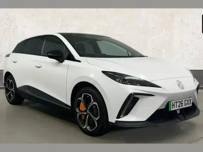 New MG MG4 EV 319 kW (435 HP) 2026 White Hatchback