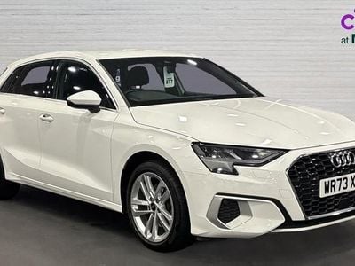 White Used 2023 Audi A3 e-tron Sport Hatchback | £18,472 (Good price)