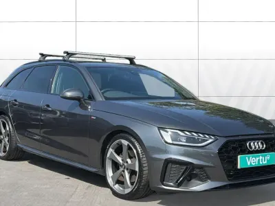Used Audi A4 Black Edition 150 HP (110 kW) 2021 Grey Estate