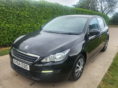Used Peugeot 308 Access 130 HP (95 kW) 2014 Black Hatchback