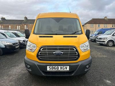 Used Ford Transit 130 HP (95 kW) 2019 Yellow Van