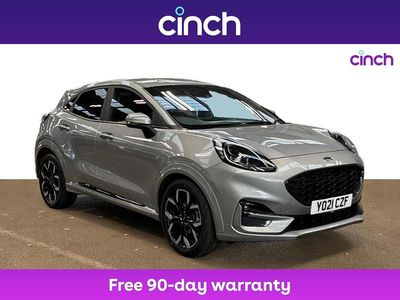 Silver Used 2021 Ford Puma ST-Line X Hatchback | £14,499 (Fair price)